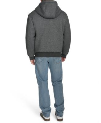 Men's Reversible Hooded Bomber Jacket