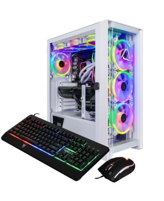 SET Gaming pc - Liq. Cool Intel Core Ultra 9 285K 3.7GHz 24-Core, 64GB DDR5 Memory, GeForce RTX 5070 Graphics, 2TB SSD, 4TB HDD, WiFi, Win 11 Home
