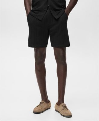 MANGO - Men's Structured 8.27" Knitted Shorts