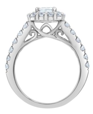 Diamond Bridal Set Ring (2 ct. t.w.) in 14K White Gold