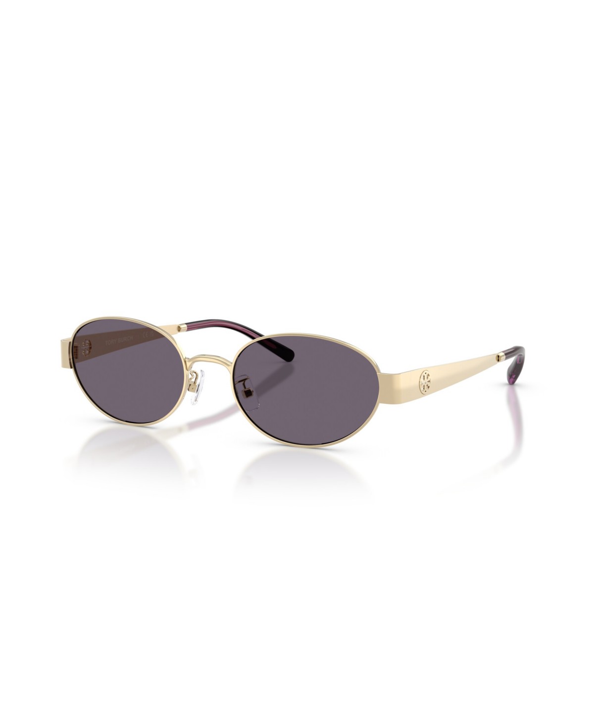 Женские солнцезащитные очки Tory Burch Women's Oval Sunglasses, TY6116 — фото 2
