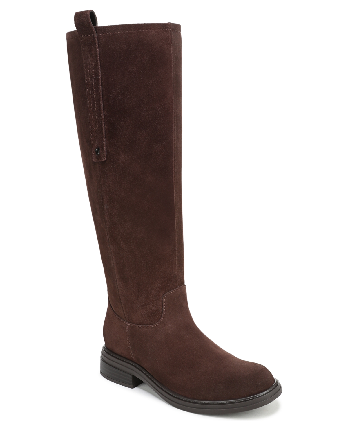 Naturalizer Women's Ontime Extra Wide Calf Zip Tall Boots In Brown