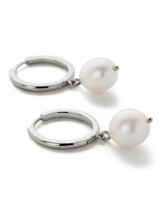 Pearl Hoops - Medium Frida