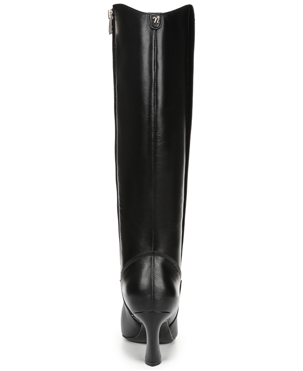 Naturalizer Women's Emily Extra Wide Calf Zip Tall Boots In Black