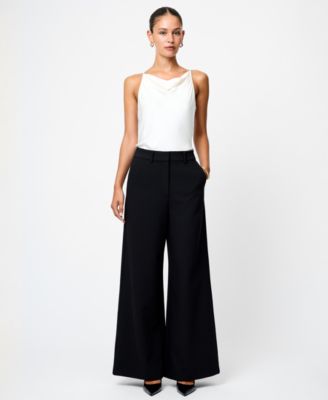 Women's Azra Twill Wide Leg Pants
