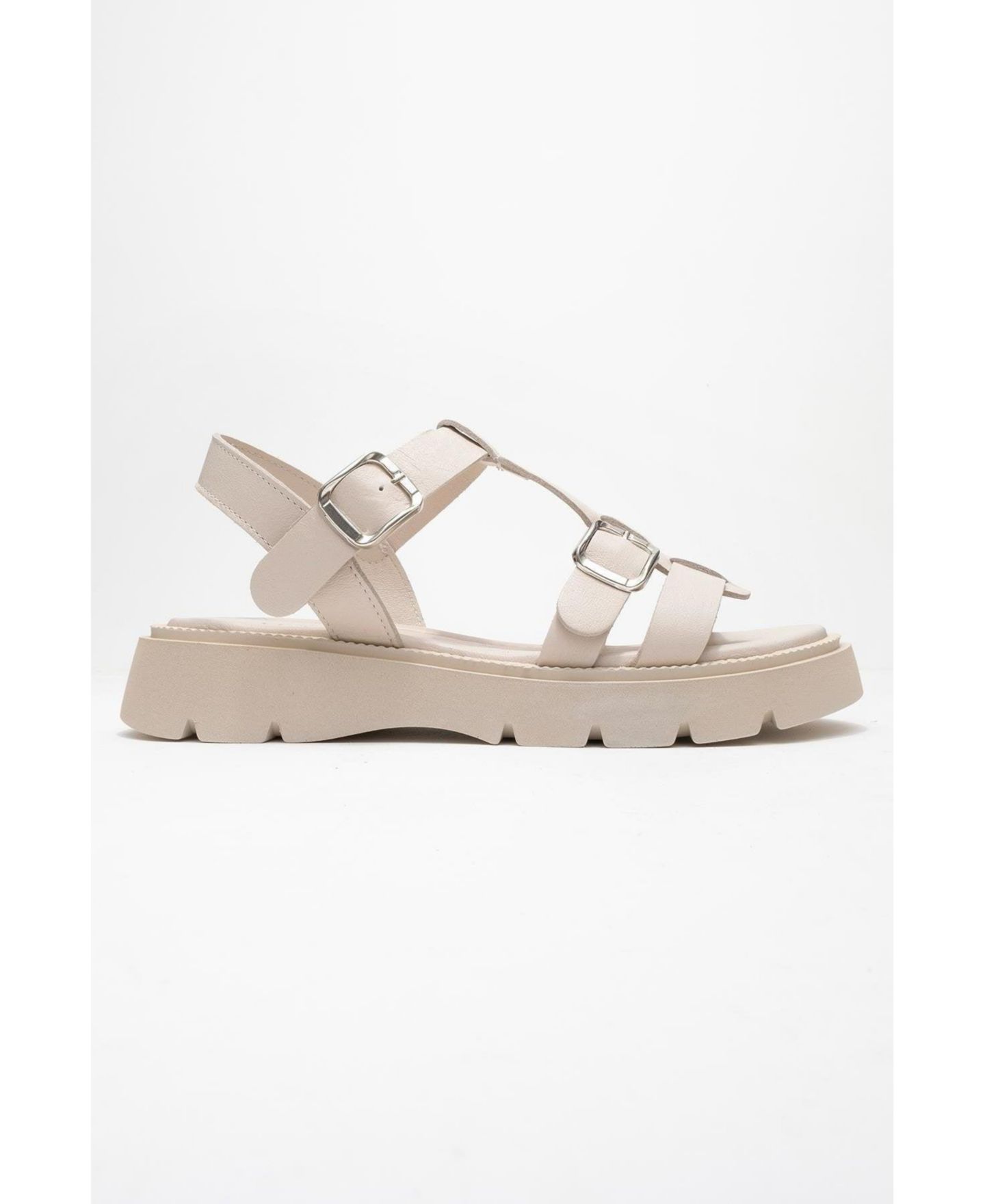 Женские сандалии Forever & Always Shoes Melvin Leather (Women), цвет: Бежевый кожаный — фото 2
