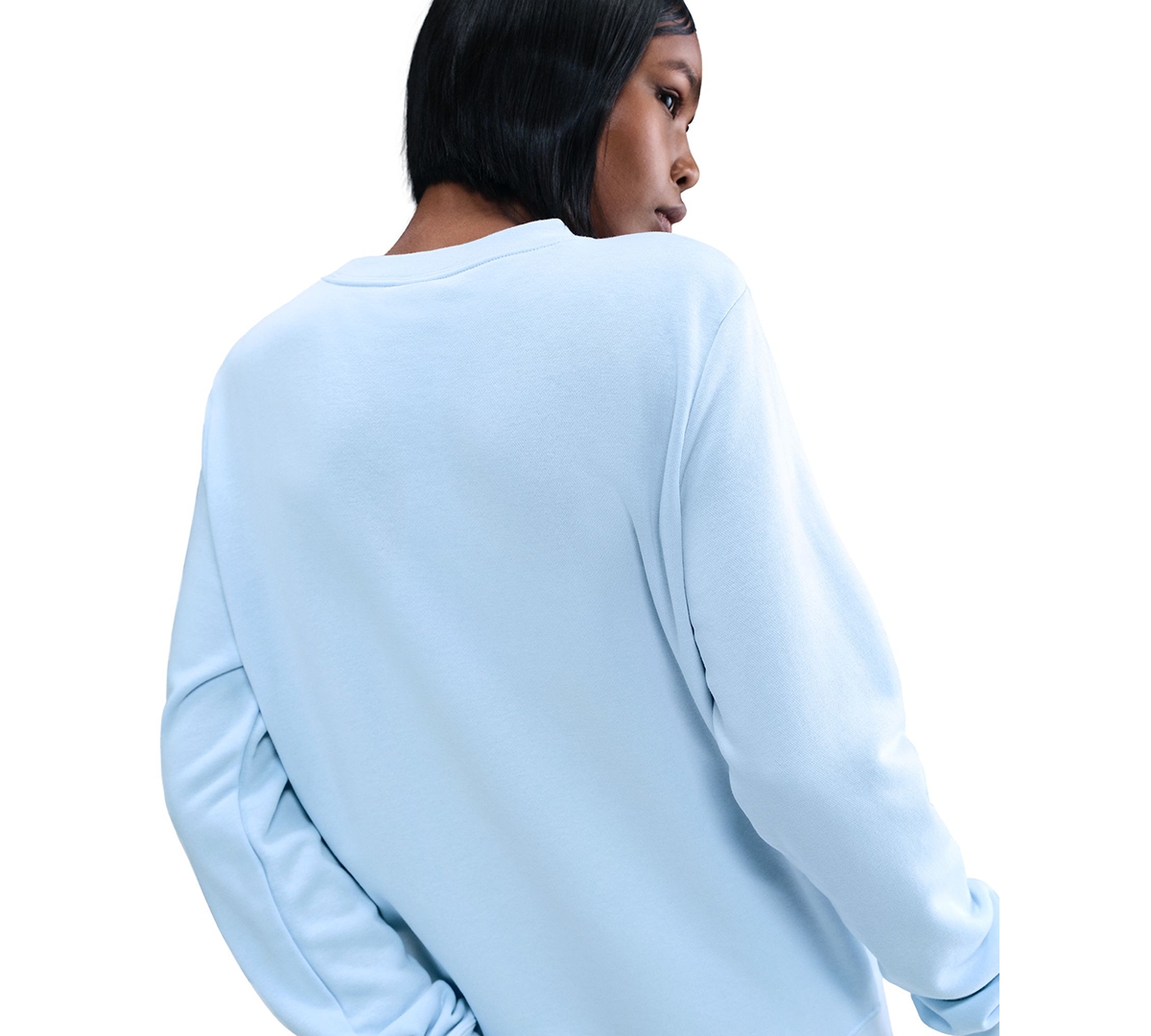 Nike Sportswear Women's Club Fleece Graphic Crewneck Sweatshirt