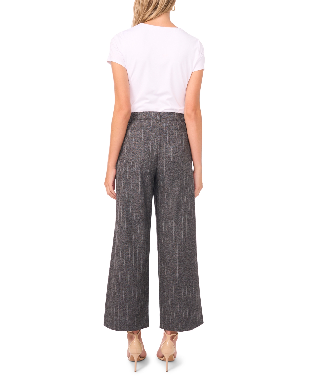 Vince Camuto Women's Cropped Front Pocket Pants In Gray