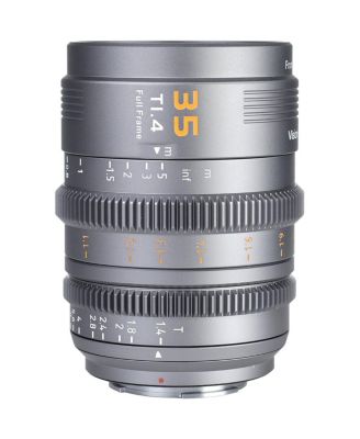 Sirui Vision Prime 1 Series 35mm T1.4 Full Frame Cine Lens (Native E mount, Metal Grey Color, Z/RF/L Mount Adapter)