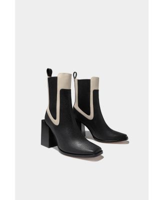 Womens' Leather Ankle Boots Adama