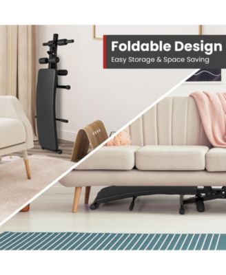 Adjustable Decline Sit Up Bench for Home Gym Core Strength Training