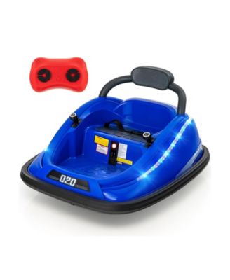 12V Kids Bumper Car Ride On Toy with Remote Control and 360° Spin