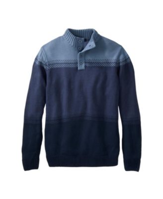 Big & Tall Henley Shaker Sweater