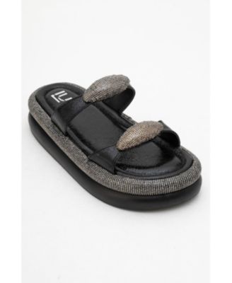 Finery Embellished Platform Slide (Women)