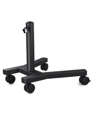 WinSpin 48" Giant Prize Wheel Mobile Base Rolling Floor Stand with Wheels for Trade Show Brand Opening Events Carnival