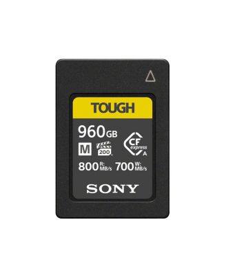 CEA-M Series TOUGH 960GB CFexpress Type-A Memory Card, 2-Pack, Bundle with USB-C CFexpress Type-A and SD UHS-II Card Reader