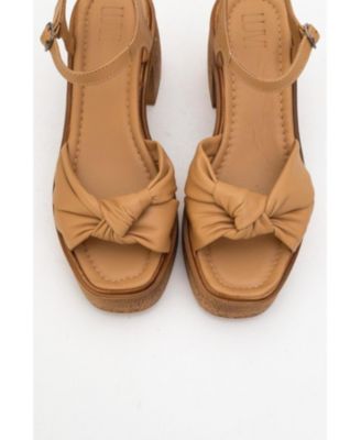 Tily Platform Wedge Leather Sandal (Women)