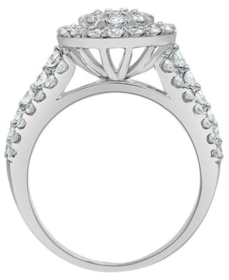 Diamond Double Band Bridal Set (2 ct. t.w.) in 14K White Gold