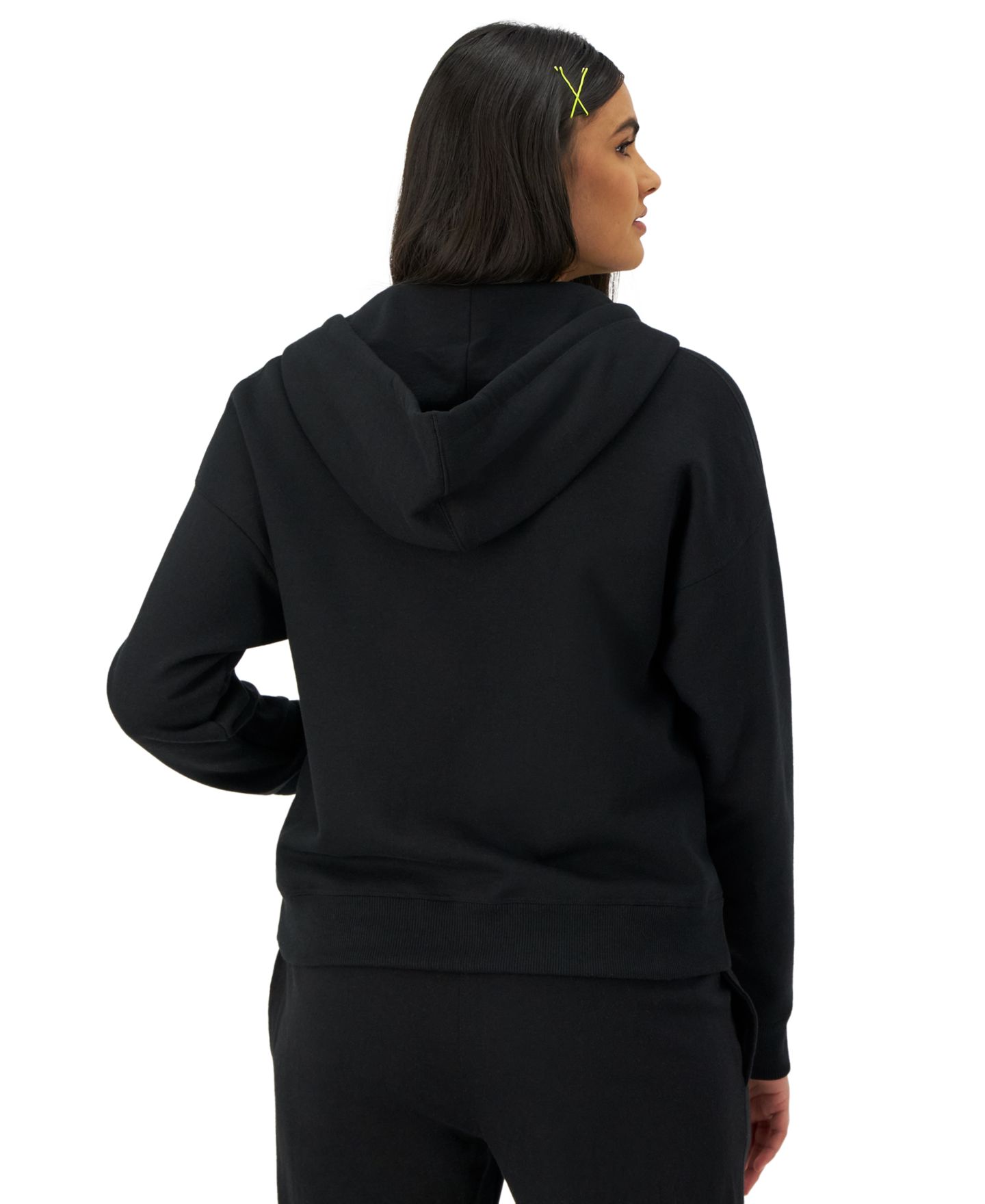 Женское худи Champion Sophomore Full-Zip, цвет: Чёрный — фото 4