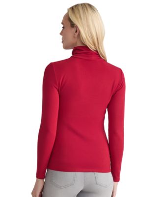 Women's Long Sleeve Turtle Neck Top