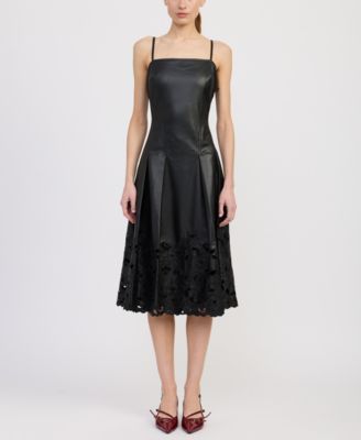 Women's Nelly Square Neck Midi Dress