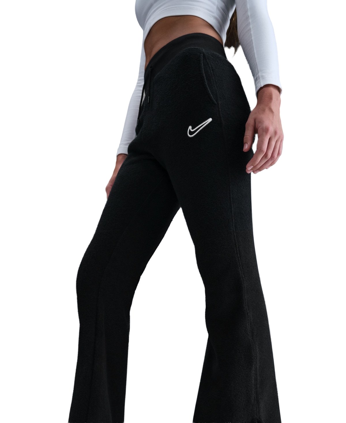 Nike Girls 7-16 Fleece Flared Leg Pants