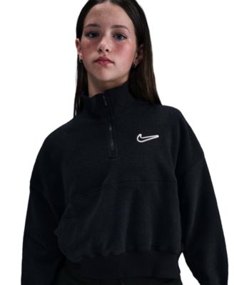 Nike - Girls 7-16 Long-Sleeve Fleece Top