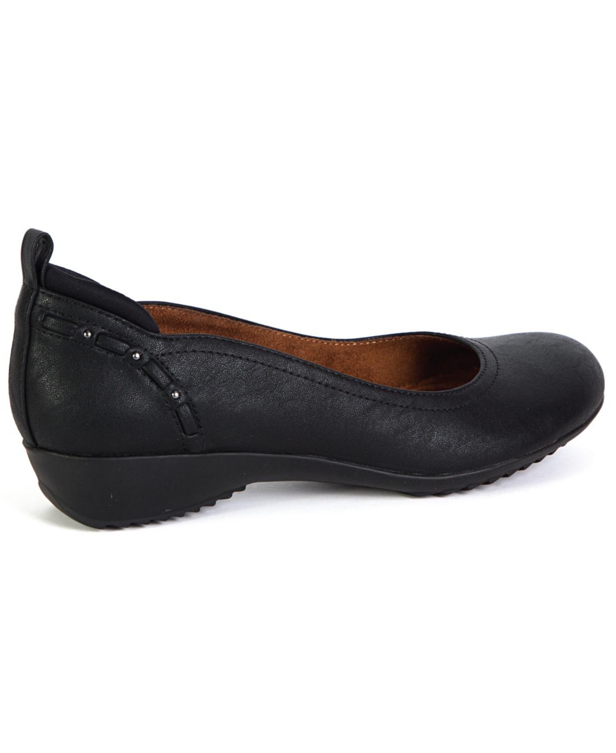 Jbu Women's Vivian Round Toe Flats In Black