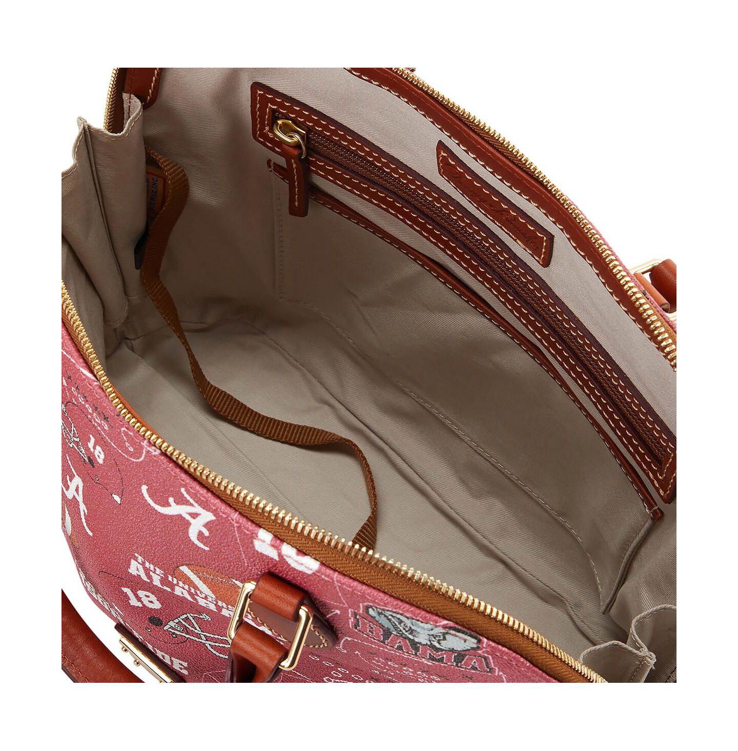 Женская сумка Dooney & Bourke Alabama Crimson Tide Game Day Zip Satchel — фото 3