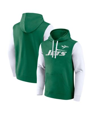 Fanatics - Men's Kelly Green New York Jets Fleece Pullover Hoodie