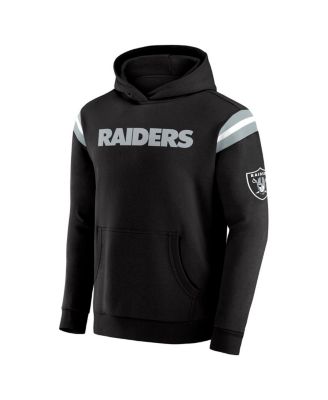 Darius Rucker Collection by Men's Black Las Vegas Raiders Football Washed Pullover Hoodie