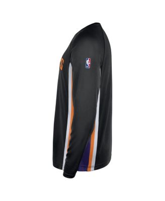 Men's Black Phoenix Suns 2025/26 Authentic Pre-Game Legend Dri-FIT Long Sleeve Shooting Shirt