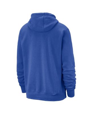 Men's Blue Orlando Magic Essential Logo Club Pullover Hoodie