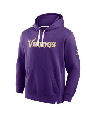 Men's Purple Minnesota Vikings New Horizons Heritage Pullover Hoodie