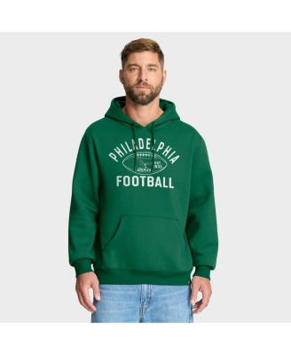 Fanatics - Men's Kelly Green Philadelphia Eagles Fumblerooski Legacy Pullover Hoodie