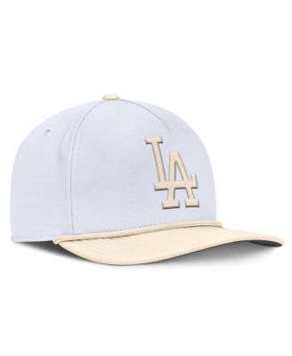Men's White/Cream Los Angeles Dodgers Pro Performance Snapback Hat
