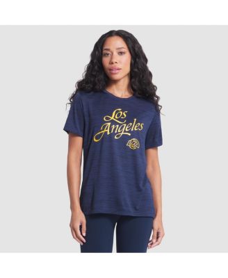 Nike - Women's Midnight Blue Los Angeles Rams 2025 Rivalries Collection Sideline Velocity Dri-FIT T-Shirt