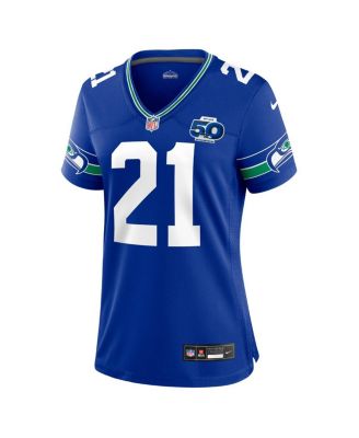 Women's Devon Witherspoon Royal Seattle Seahawks Alternate 2 50th Season Game Jersey