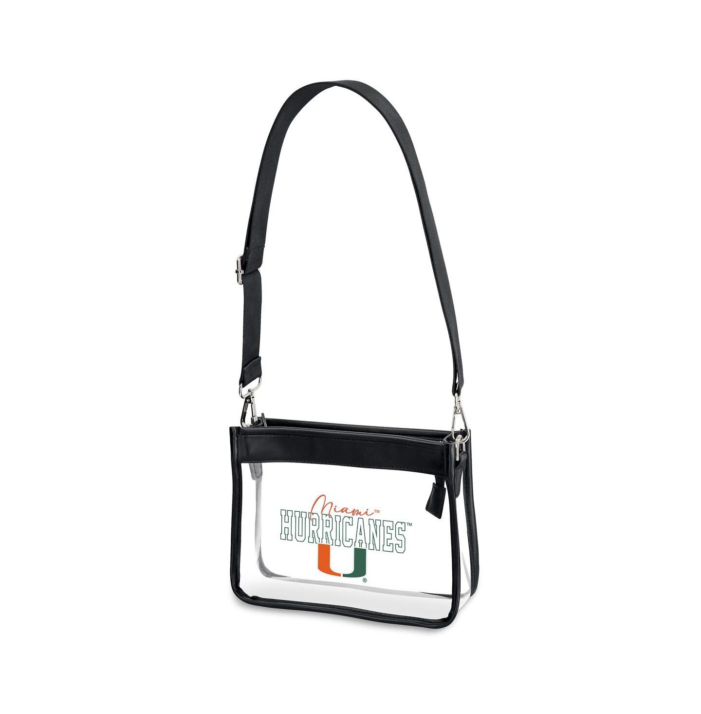 Женская сумка WEAR by Erin Andrews Miami Hurricanes Plastic Chain Mini Crossbody — фото 2