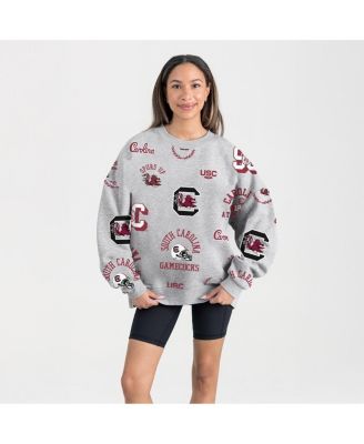 Gameday Couture - Women's Gray South Carolina Gamecocks Always on Repeat Fleece Sweatshirt