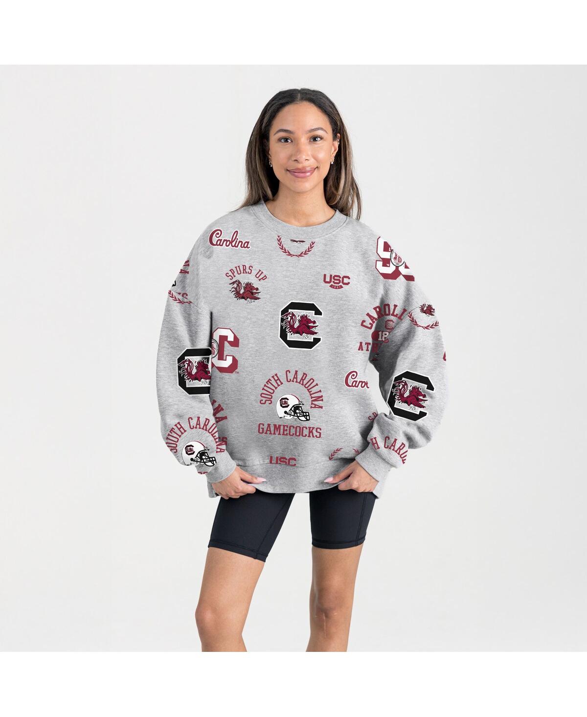 Gameday Couture Women's Gray South Carolina Gamecocks Always On Repeat Fleece Sweatshirt In Gray