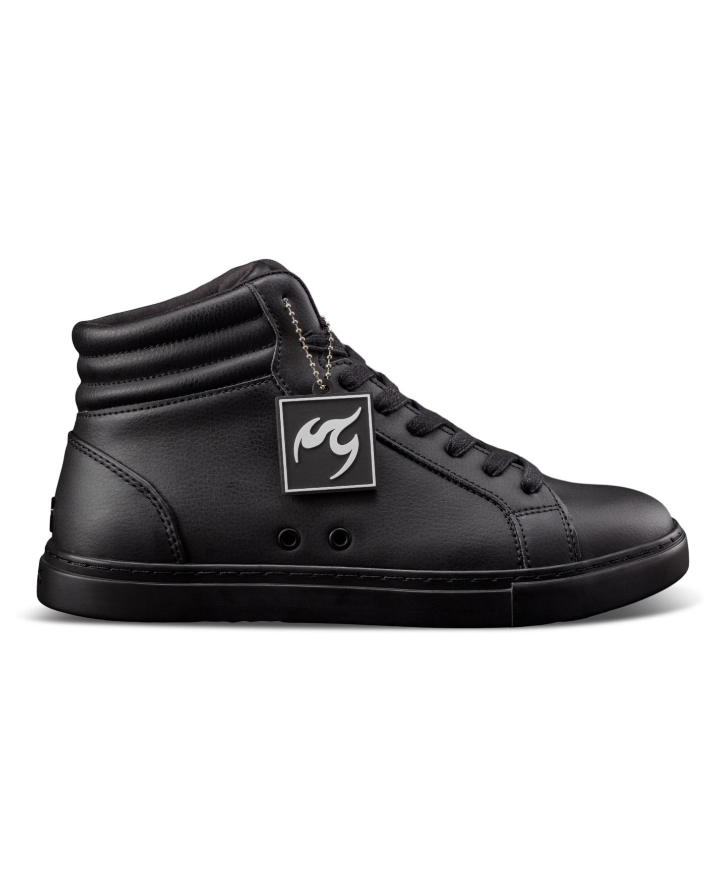 Женские кроссовки Fuego All-black High-top, цвет: Чёрный — фото 9