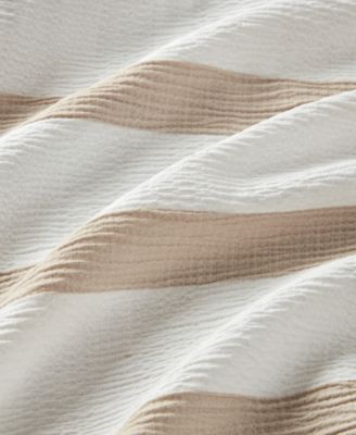 Merritt Yarn-Dyed Striped 3-Pc. Comforter Set, Full/Queen
