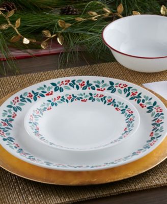 Be Merry 18 Pc. Dinnerware Set, Service For 6