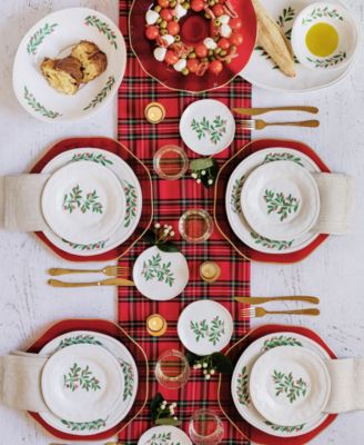 Aria Holiday Salad Plate