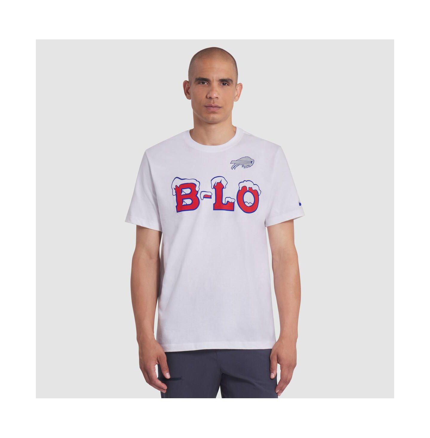 Мужская футболка Nike White Buffalo Bills 2025 Rivalries Collection Essential — фото 1