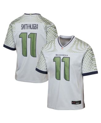 Nike - Big Boys and Girls Jaxon Smith-Njigba Wolf Gray Seattle Seahawks 2025 Rivalries Collection Game Jersey