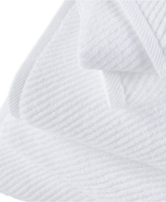 Diagonal Ribbed Cotton 6-Pc. Towel Set