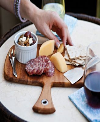 Acacia Wood Small Rectangle Paddleboard