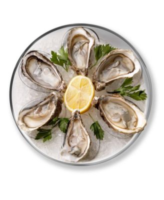 Stainless Steel Round Oyster Plate